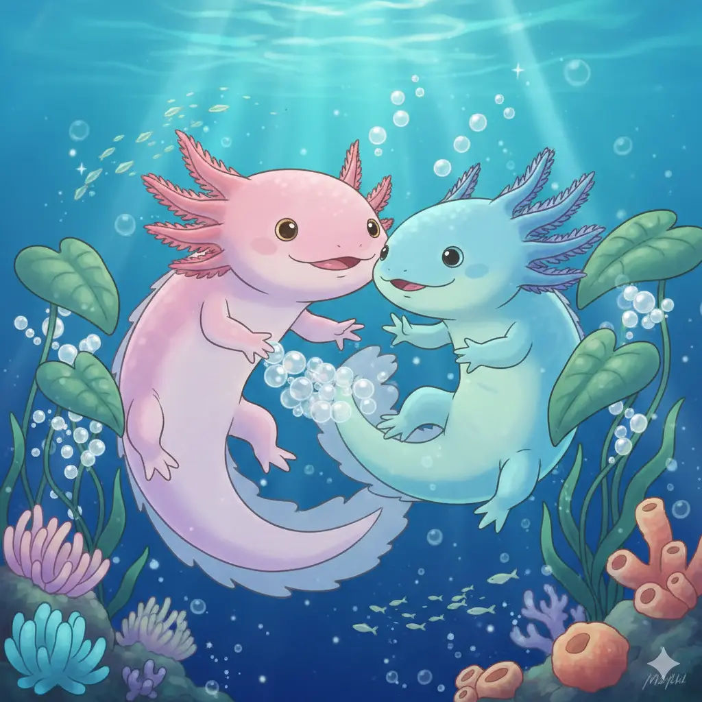 The night Hundreds of Axolotl eggs were laid…